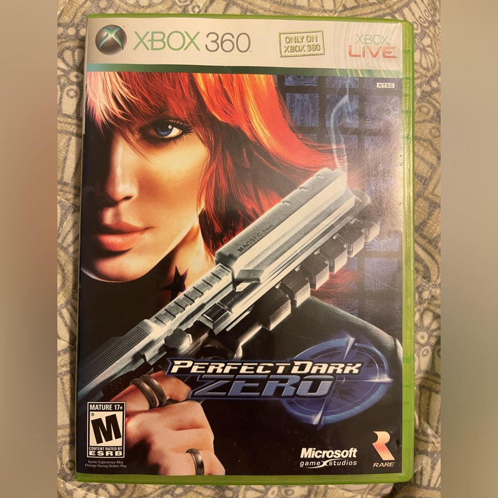 XBOX 360 GAME - PERFECT DARK ZERO